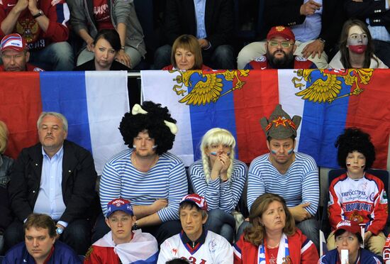 2011 World Ice Hockey Championships. Finland vs. Russia
