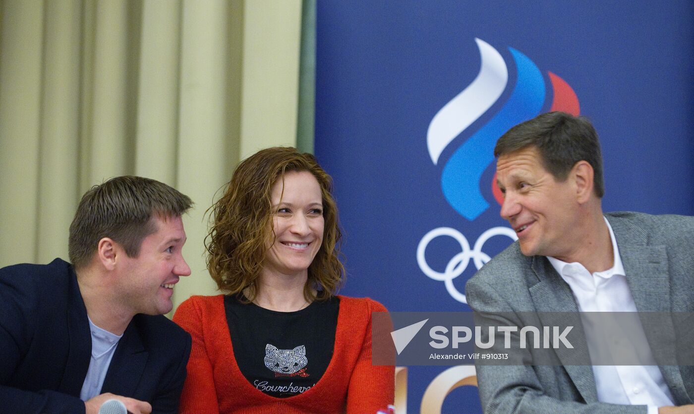 Alexei Nemov, Maria Kiselyova and Alexander Zhukov