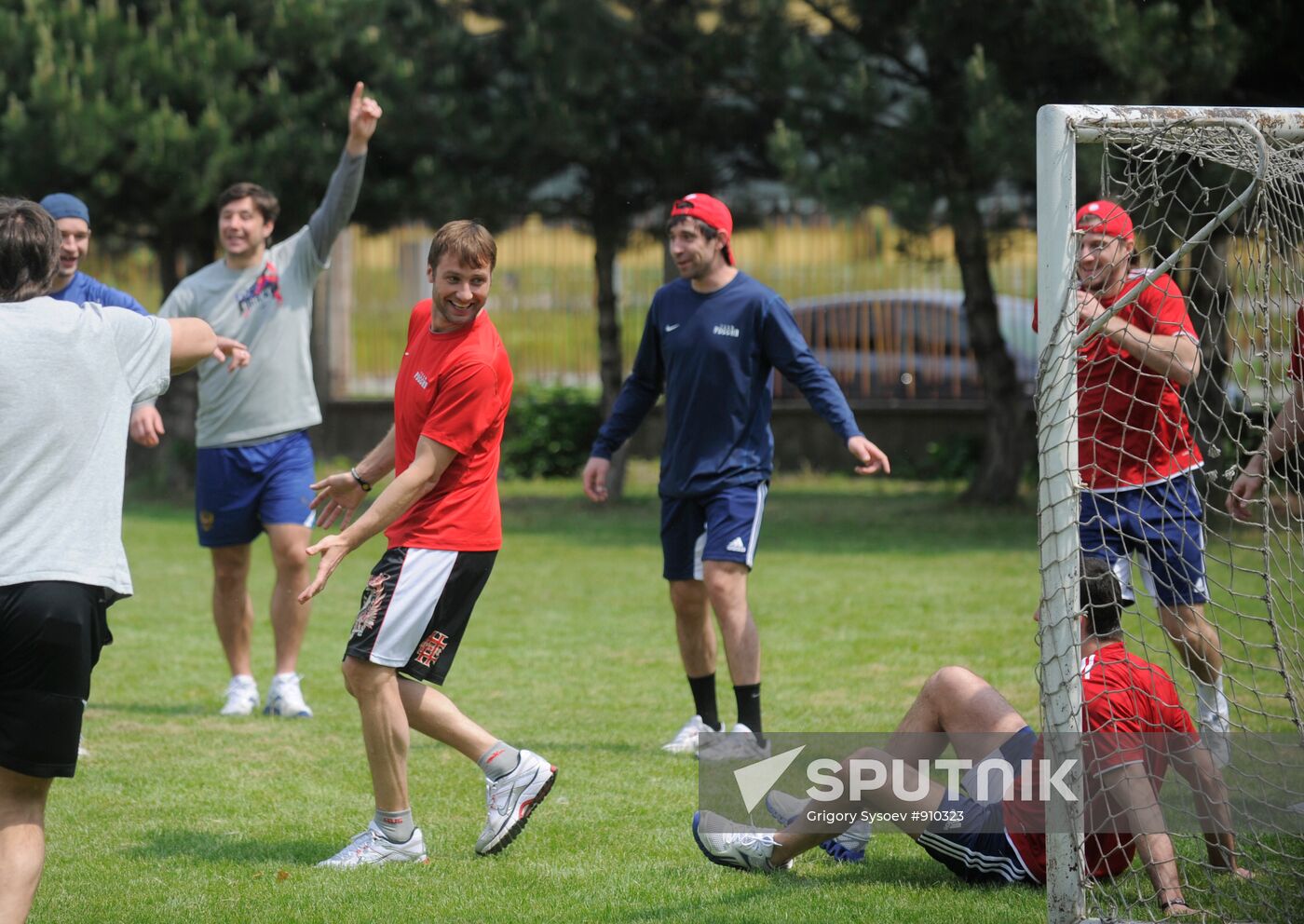 Alexei Morozov, Ilya Kovalchuk and Danis Zaripov
