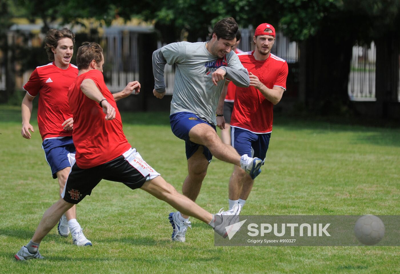 Alexei Morozov, Alexander Burmistrov and Ilya Kovalchuk