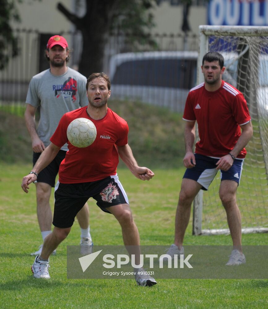 Alexei Morozov, Vitaly Atyushov and Alexander Radulov