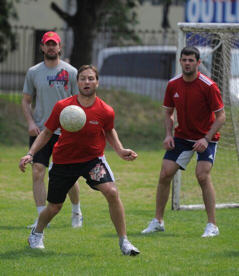 Alexei Morozov, Vitaly Atyushov and Alexander Radulov