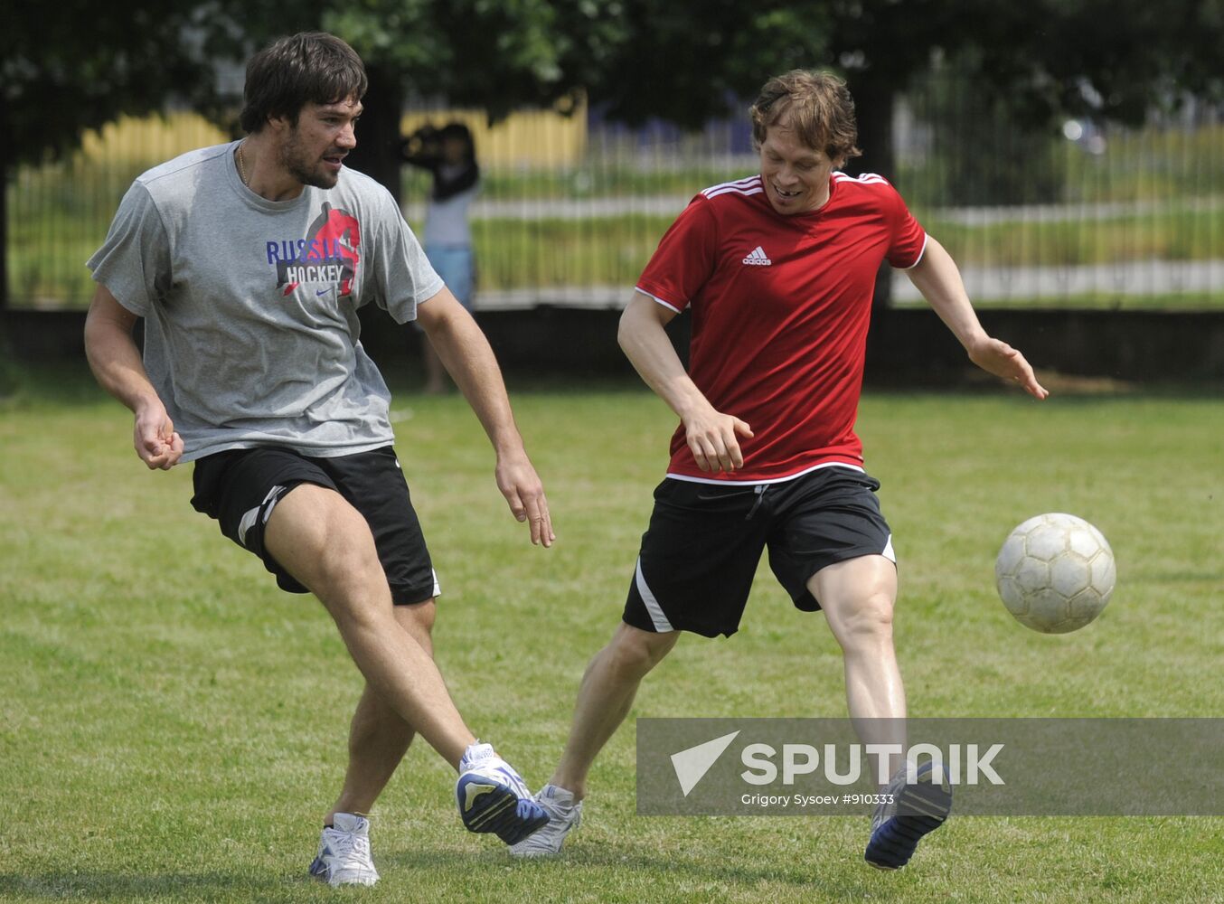 Yevgeny Artyukhin and Maxim Afinogenov