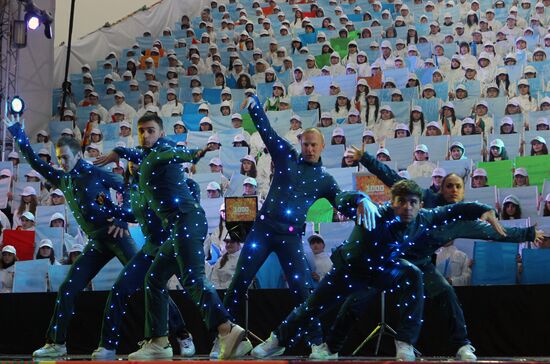 "1000 Days to the Olympics in Sochi" concert on Red Square