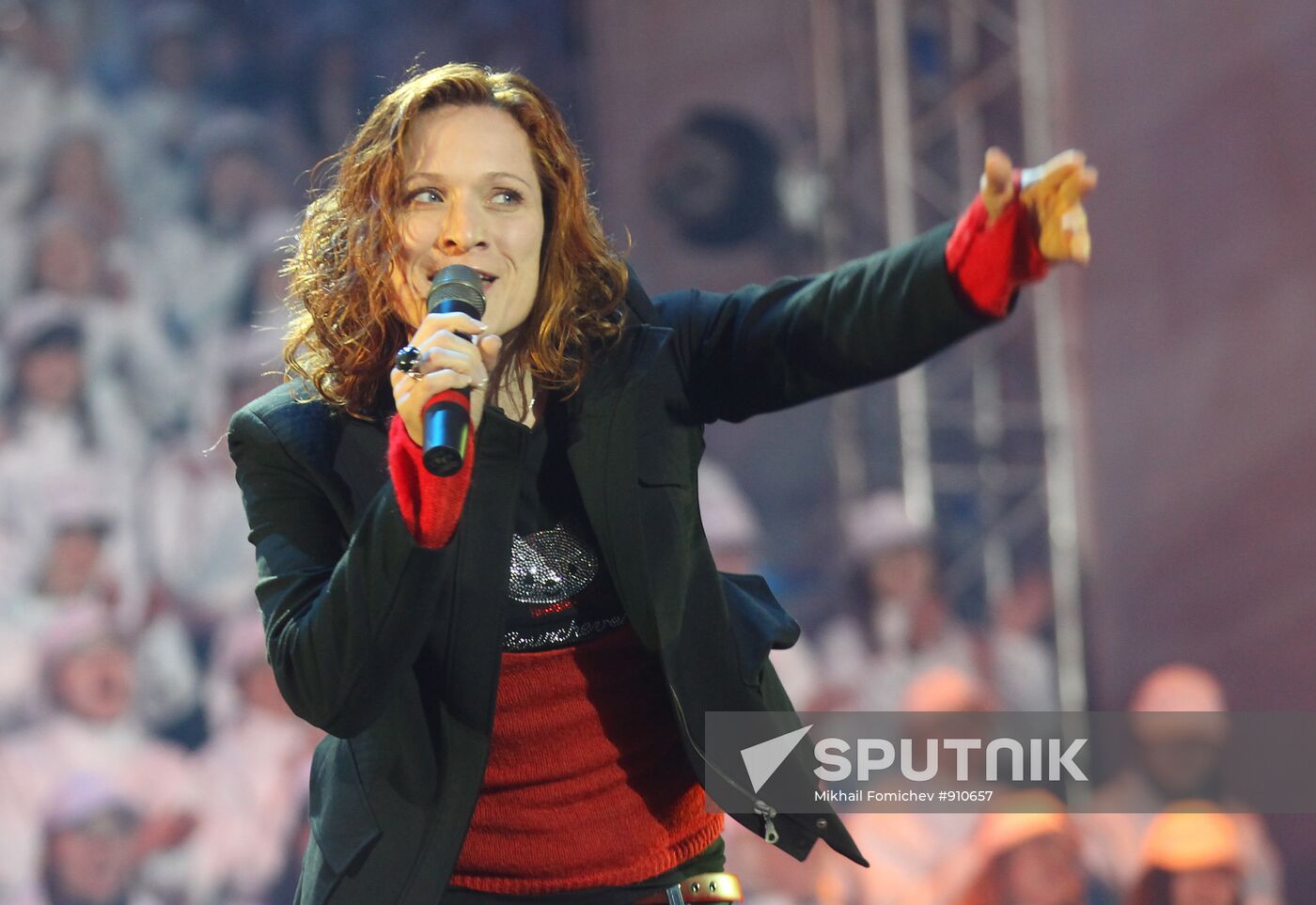 "1000 Days to the Olympics in Sochi" concert on Red Square