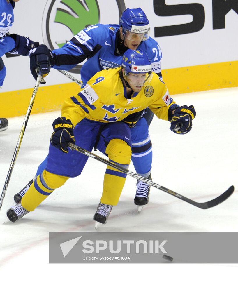 Ice Hockey World Championship. Final. Sweden vs. Finland