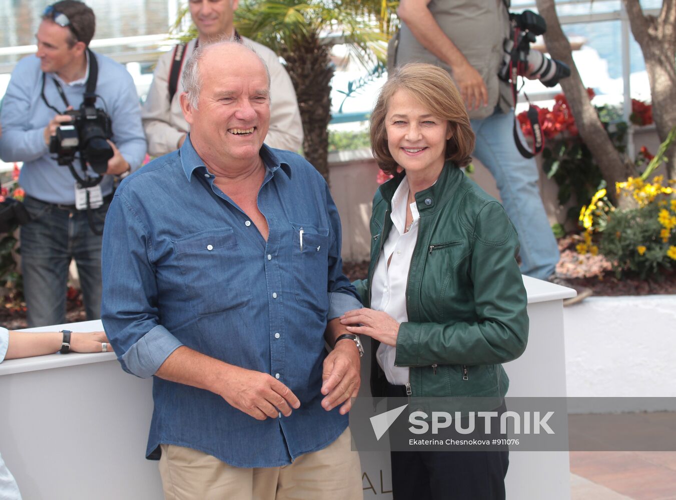 Peter Lindbergh and Charlotte Rampling