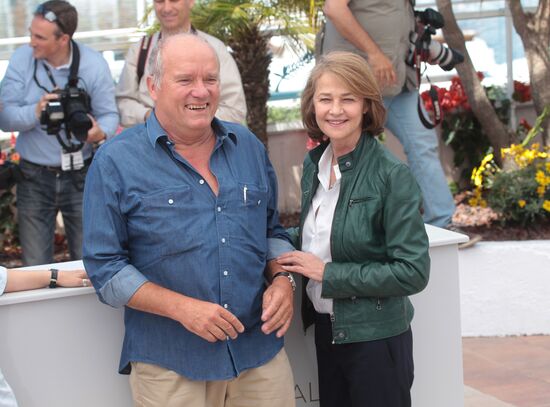 Peter Lindbergh and Charlotte Rampling