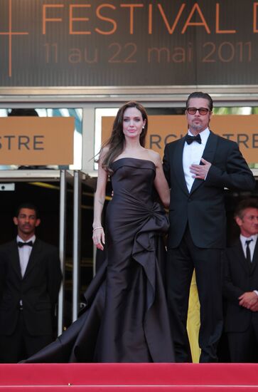 Angelina Jolie and Brad Pitt