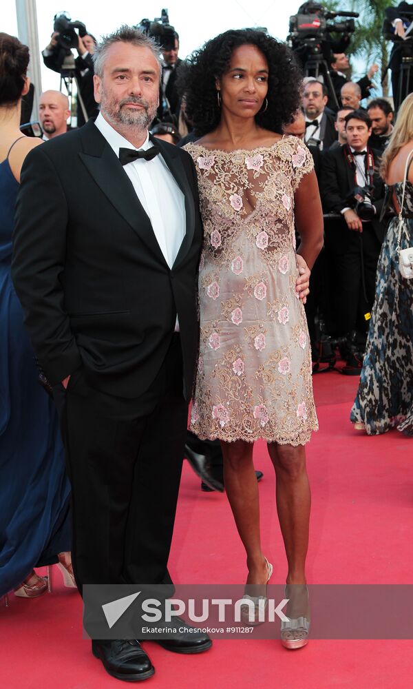 Luc Besson and Virginie Silla