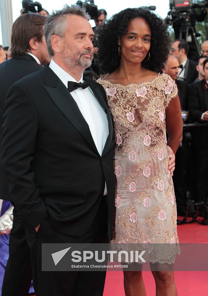 Luc Besson and Virginie Silla