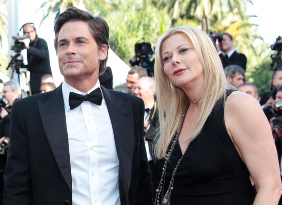 Rob Lowe and Sheryl Berkoff