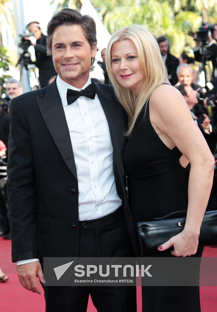 Rob Lowe and Sheryl Berkoff