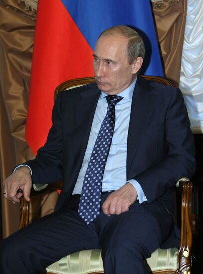 Vladimir Putin meets Michel Temer