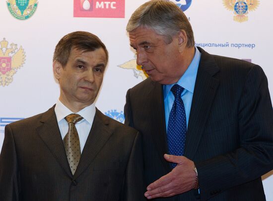 Rashid Nurgaliyev and Pavel Borodin