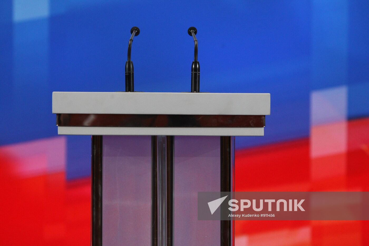 Preparations for President Dmitry Medvedev’s news conference