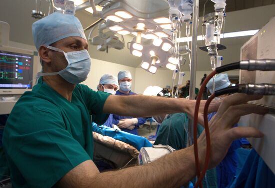 Heart valve replacement surgery