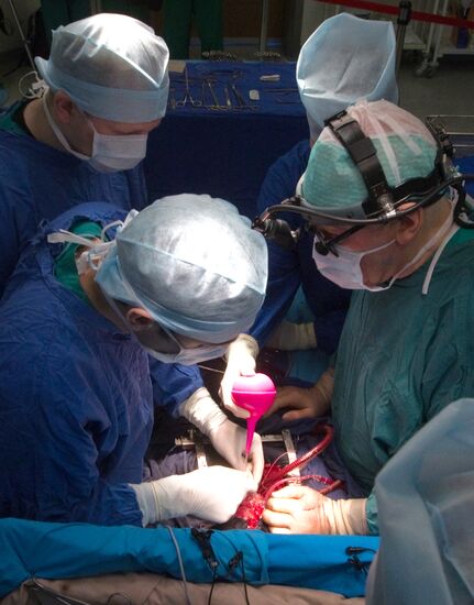 Heart valve replacement surgery