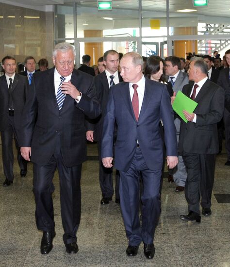 Vladimir Putin visits Minsk