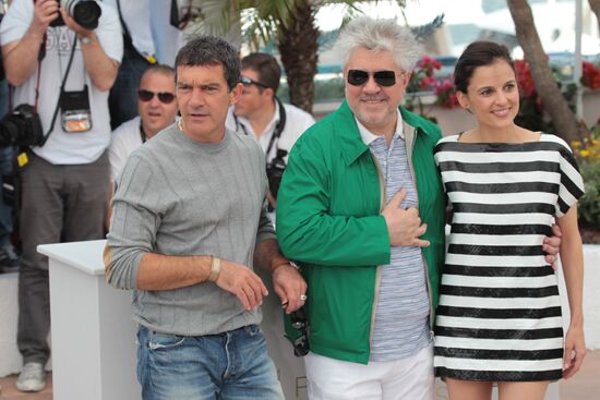Antonio Banderas, Pedro Almodovar, Elena Anaya