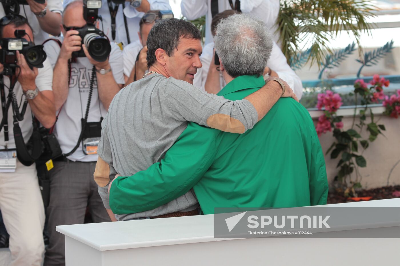 Antonio Banderas and Pedro Almodovar