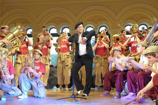 Presentation of Oleg Menshikov's Brass Orchestra