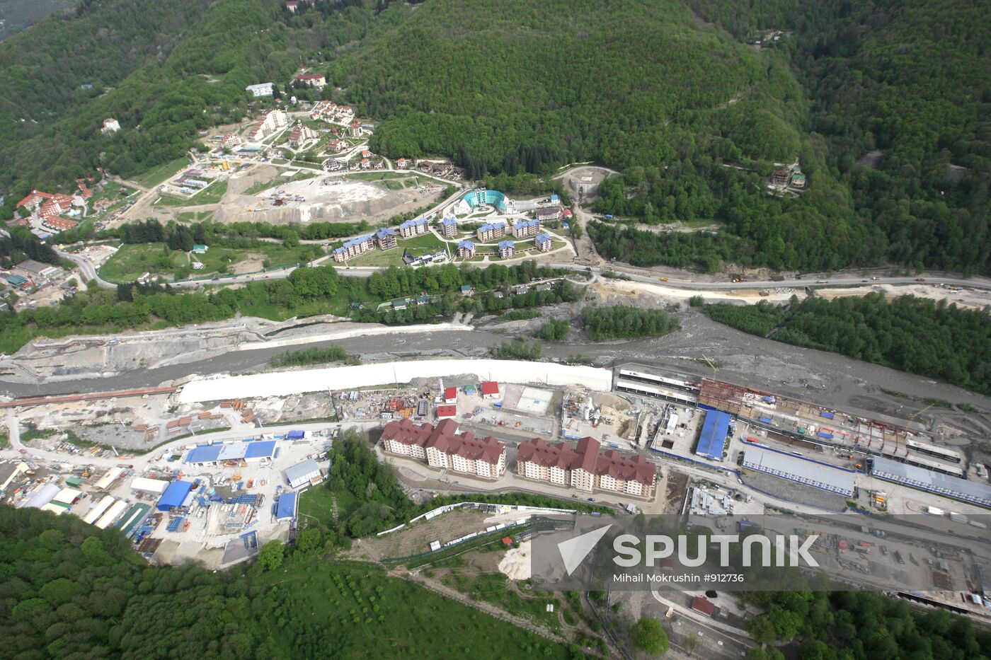 Krasnaya Polyana in Sochi