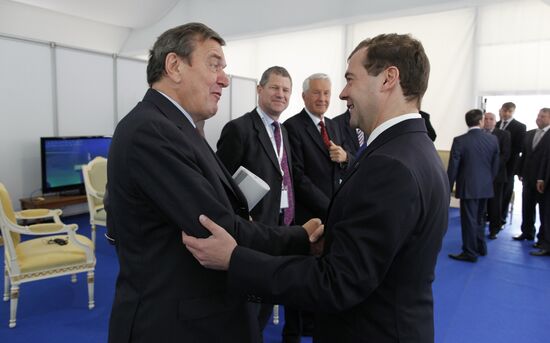 Dmitry Medvedev visits North-Western Federal District
