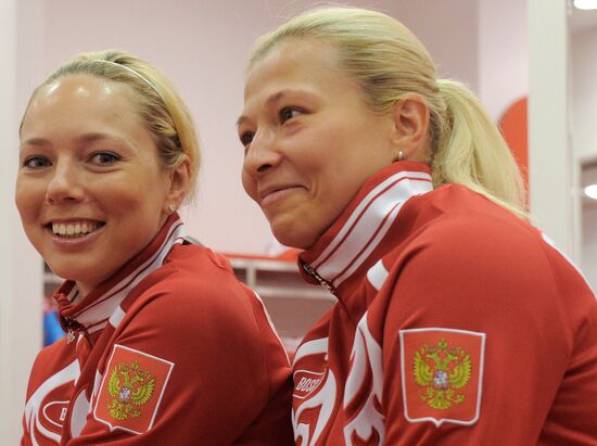 Ilona Korstin and Lyudmila Sapova