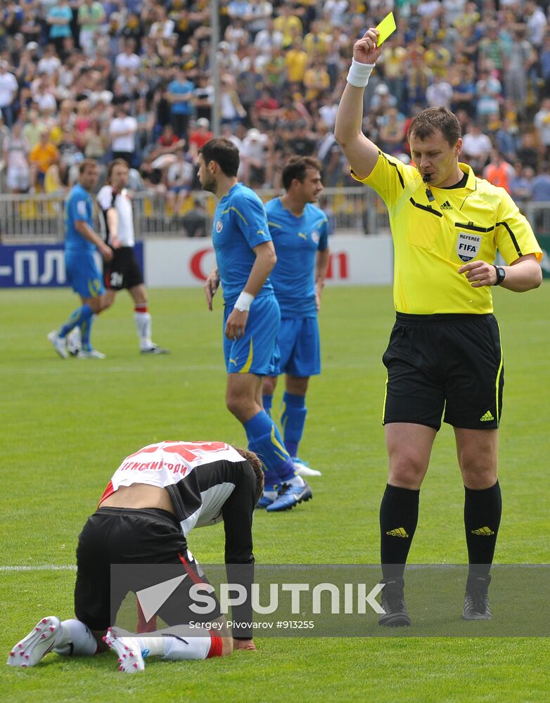 Football. Premier League match Rostov - Amkar