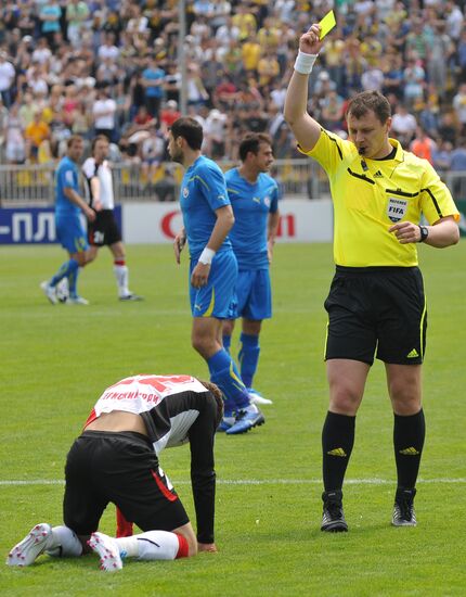Football. Premier League match Rostov - Amkar