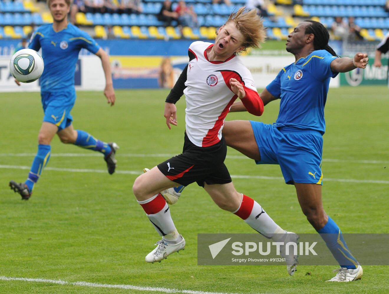 Football. Premier League match Rostov - Amka