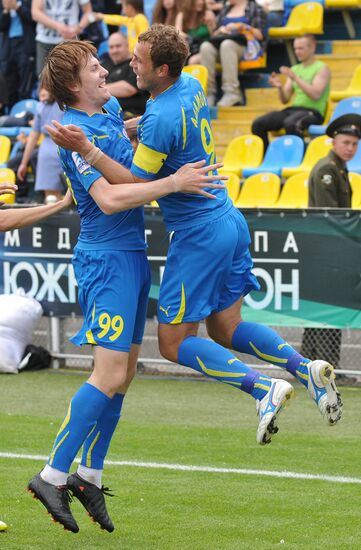 Football. Premier League match Rostov - Amka