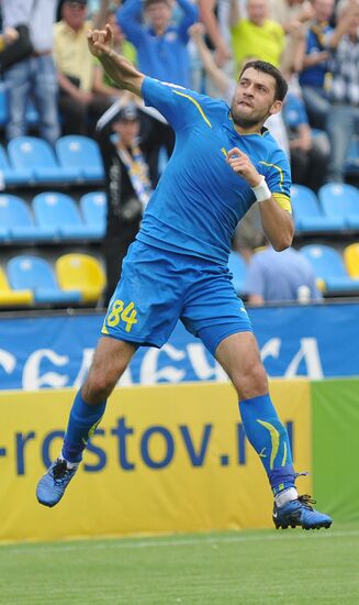 Football. Premier League match Rostov - Amkar