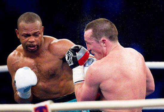 Boxing. Bout between Denis Lebedev - Roy Jones Jr.