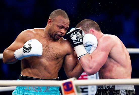 Boxing. Bout between Denis Lebedev - Roy Jones Jr.