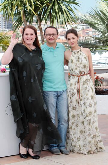 Nadezhda Markina, Andrei Zvyagintsev and Elena Liadova