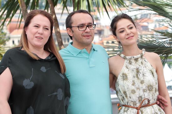 Nadezhda Markina, Andrei Zvyagintsev and Elena Liadova