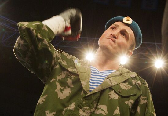 Boxing. Fight between Dennis Lebedev - Roy Jones