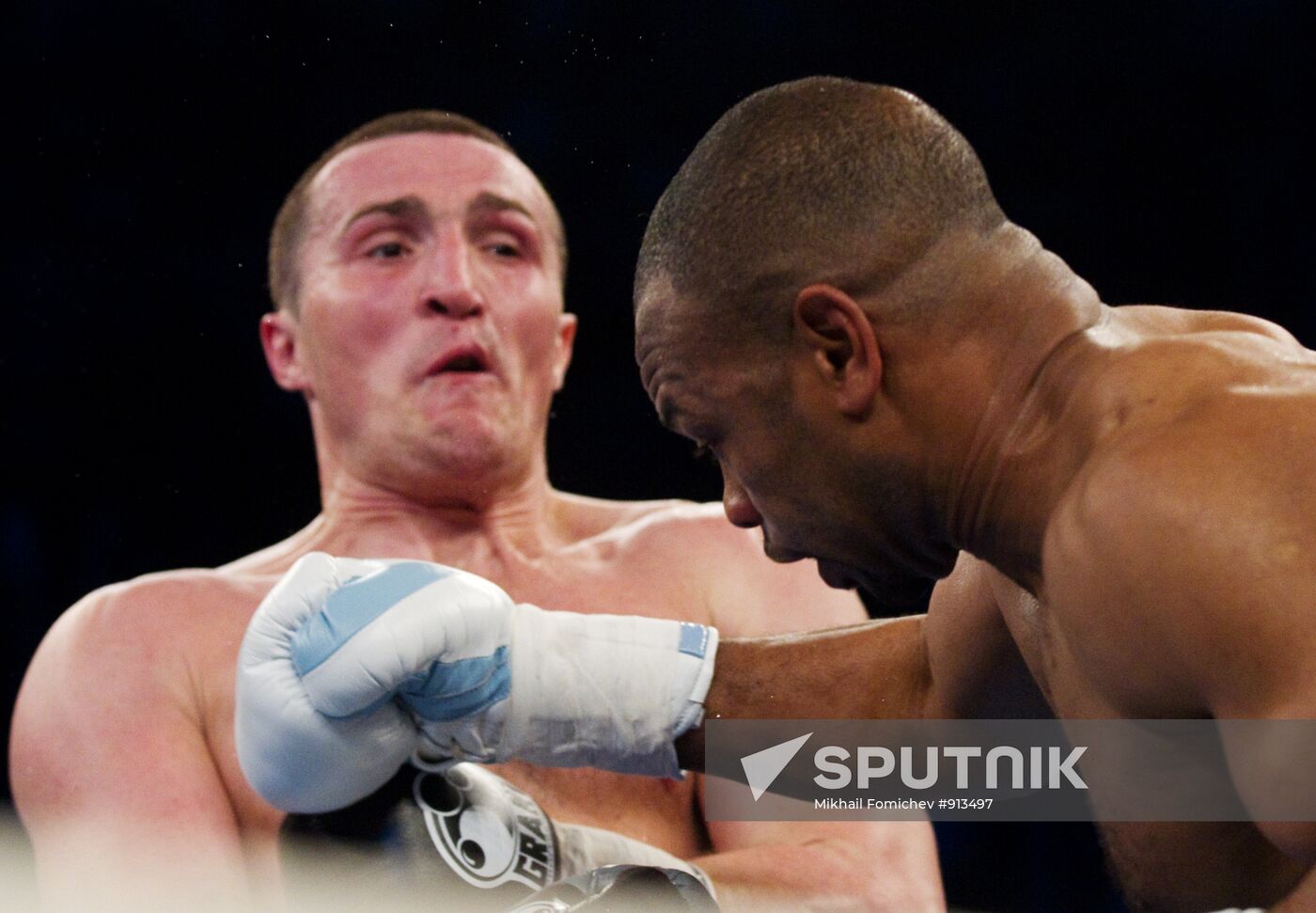 Boxing. Bout between Denis Lebedev - Roy Jones Jr.