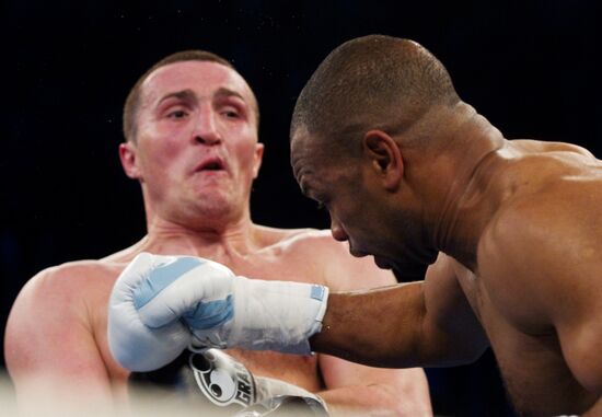 Boxing. Bout between Denis Lebedev - Roy Jones Jr.