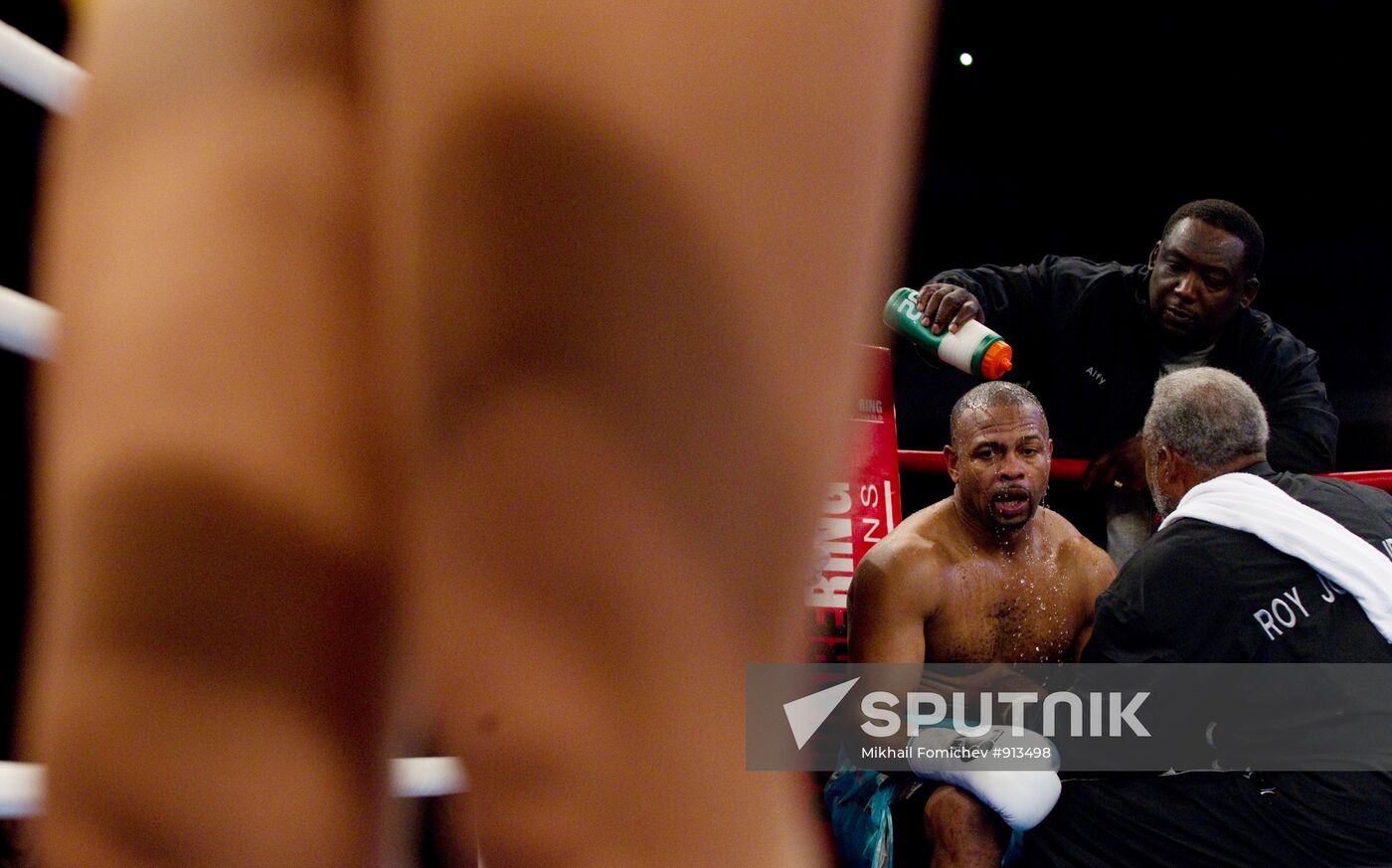 Boxing. Fight between Dennis Lebedev - Roy Jones