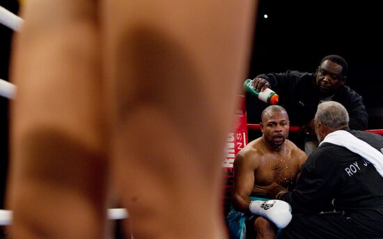 Boxing. Fight between Dennis Lebedev - Roy Jones