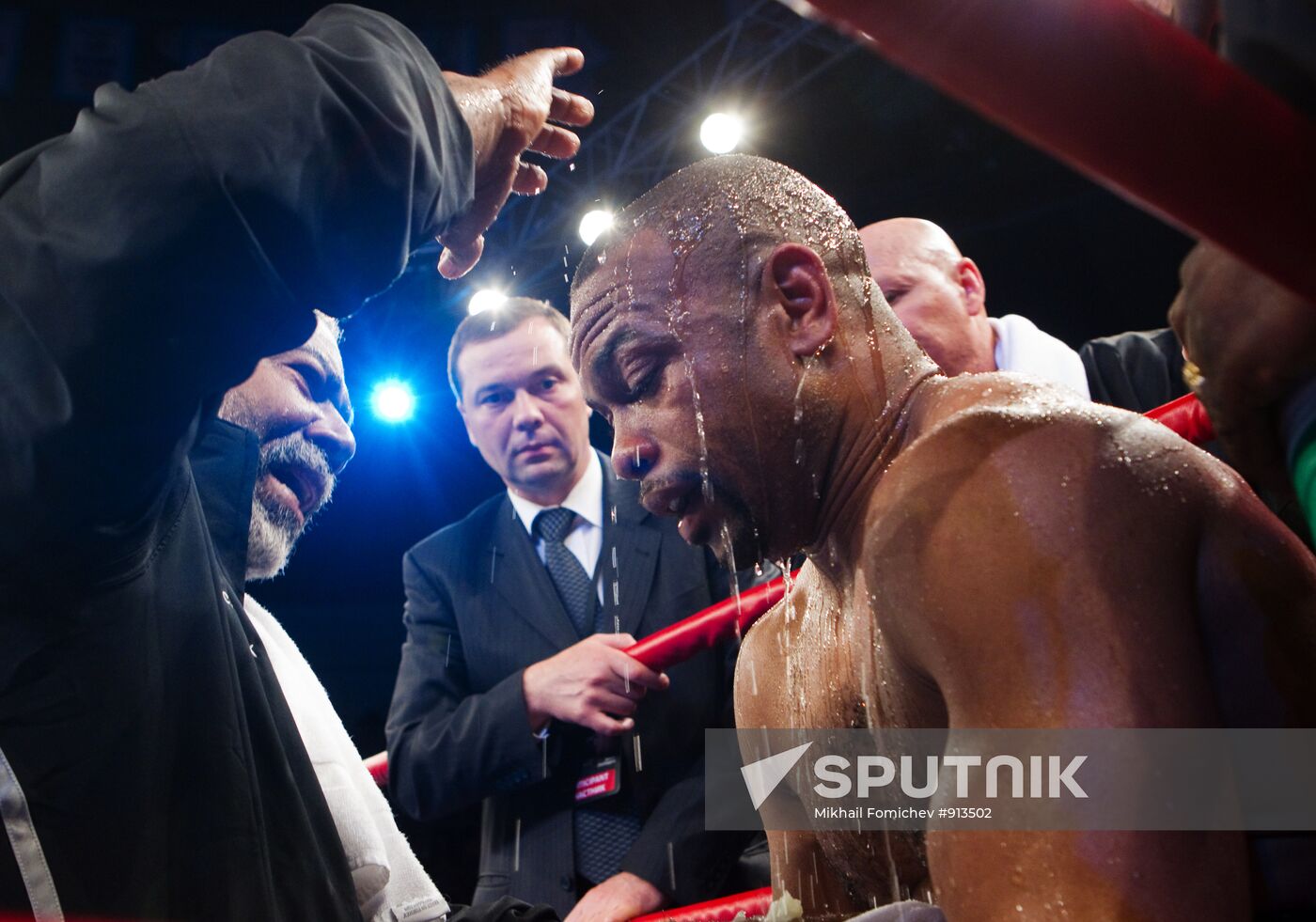 Boxing. Fight between Dennis Lebedev - Roy Jones