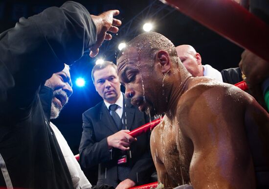 Boxing. Fight between Dennis Lebedev - Roy Jones