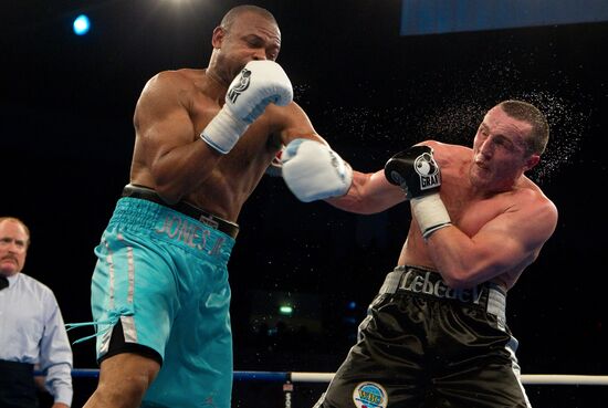 Boxing. Bout between Denis Lebedev - Roy Jones Jr.