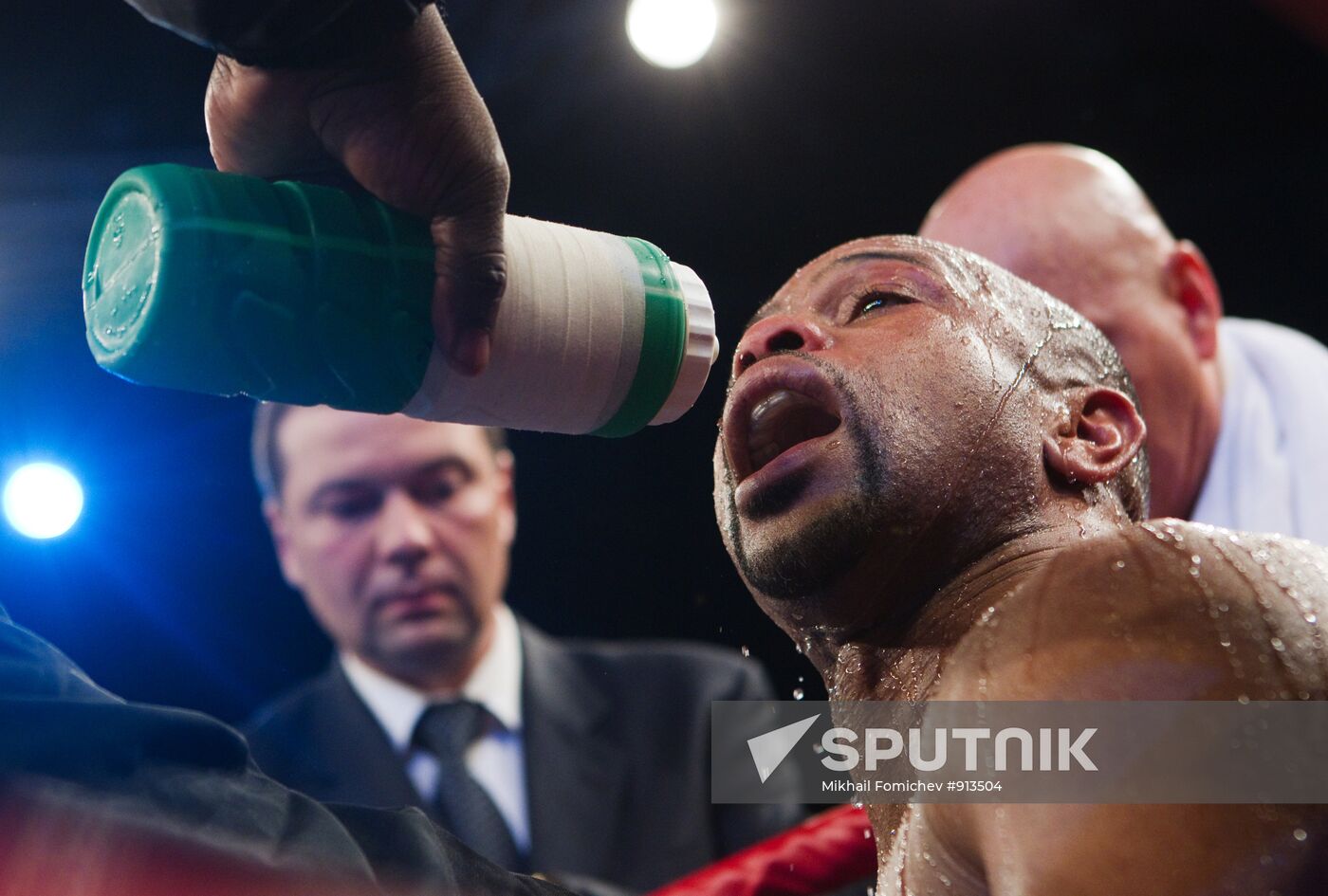 Boxing. Fight between Dennis Lebedev - Roy Jones