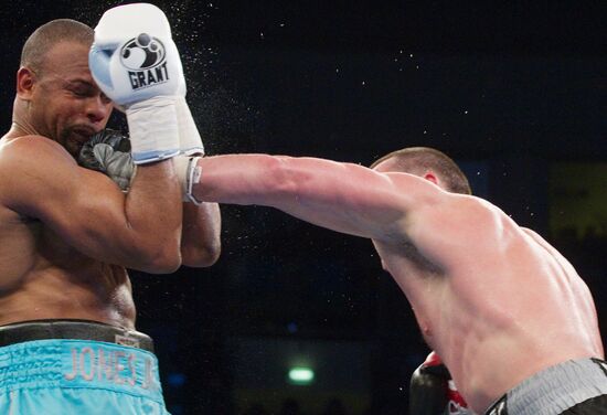 Boxing. Bout between Denis Lebedev - Roy Jones Jr.