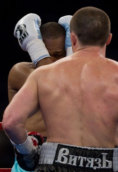 Denis Lebedev vs. Roy Jones fight