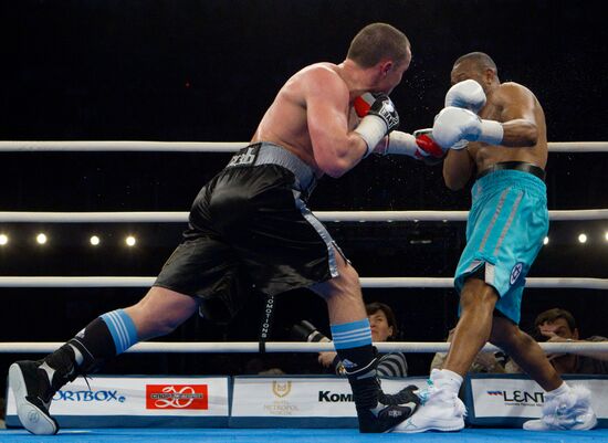Denis Lebedev vs. Roy Jones fight